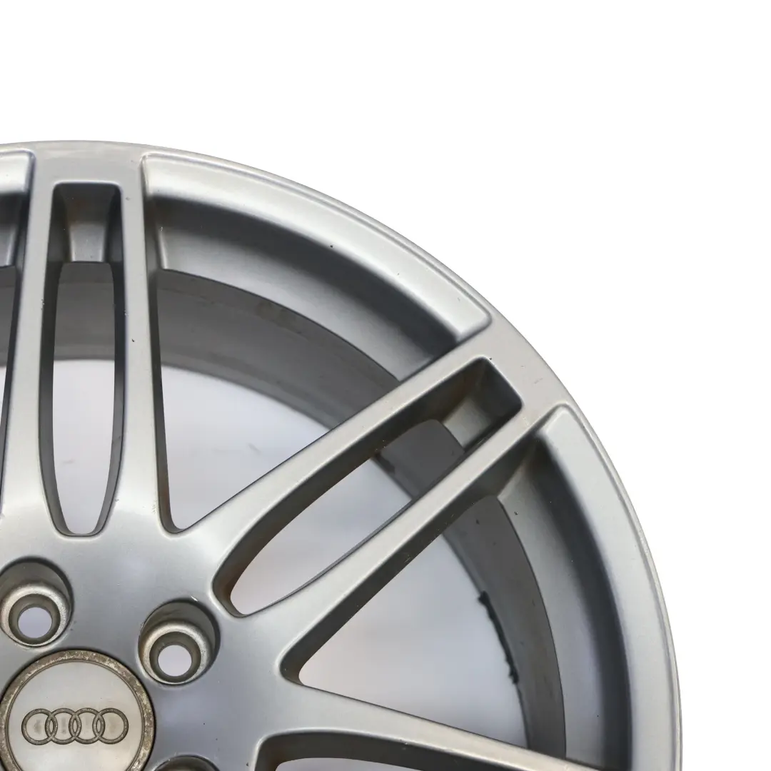 Audi TT Mk2 8J Cerchio In Lega Argento 19" 9J ET:52 Doppie Razze - SKU 8J0601025N-2 - Numero di parte 8J0601025N