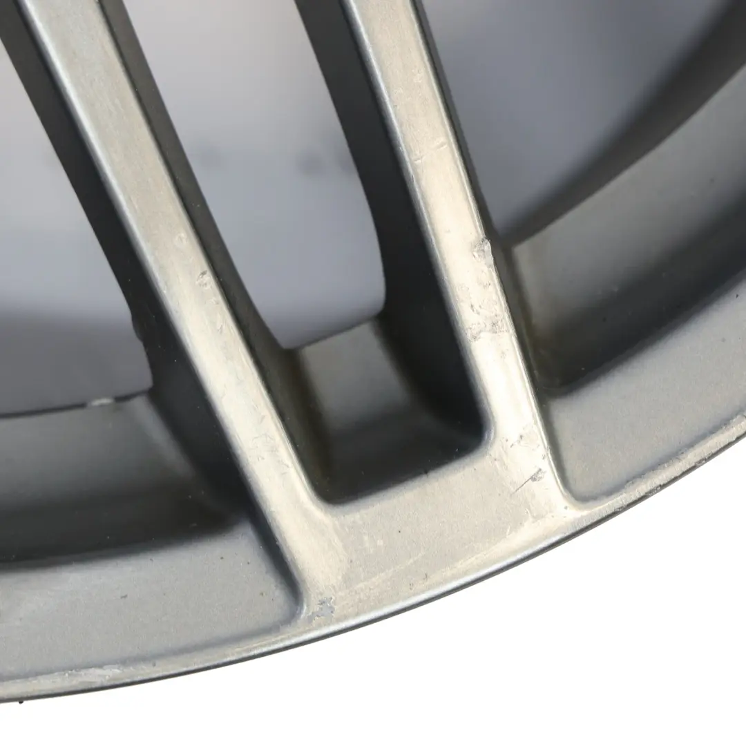 Mk2 8J Silver Alloy Wheel Rim 19" 9J ET:52 Double Spoke to Audi TT with Part number 8J0601025N Audi TT Mk2 8J Silver Alloy Wheel Rim 19" 9J ET:52 Double Spoke - SKU 8J0601025N-2 - Part number 8J0601025N