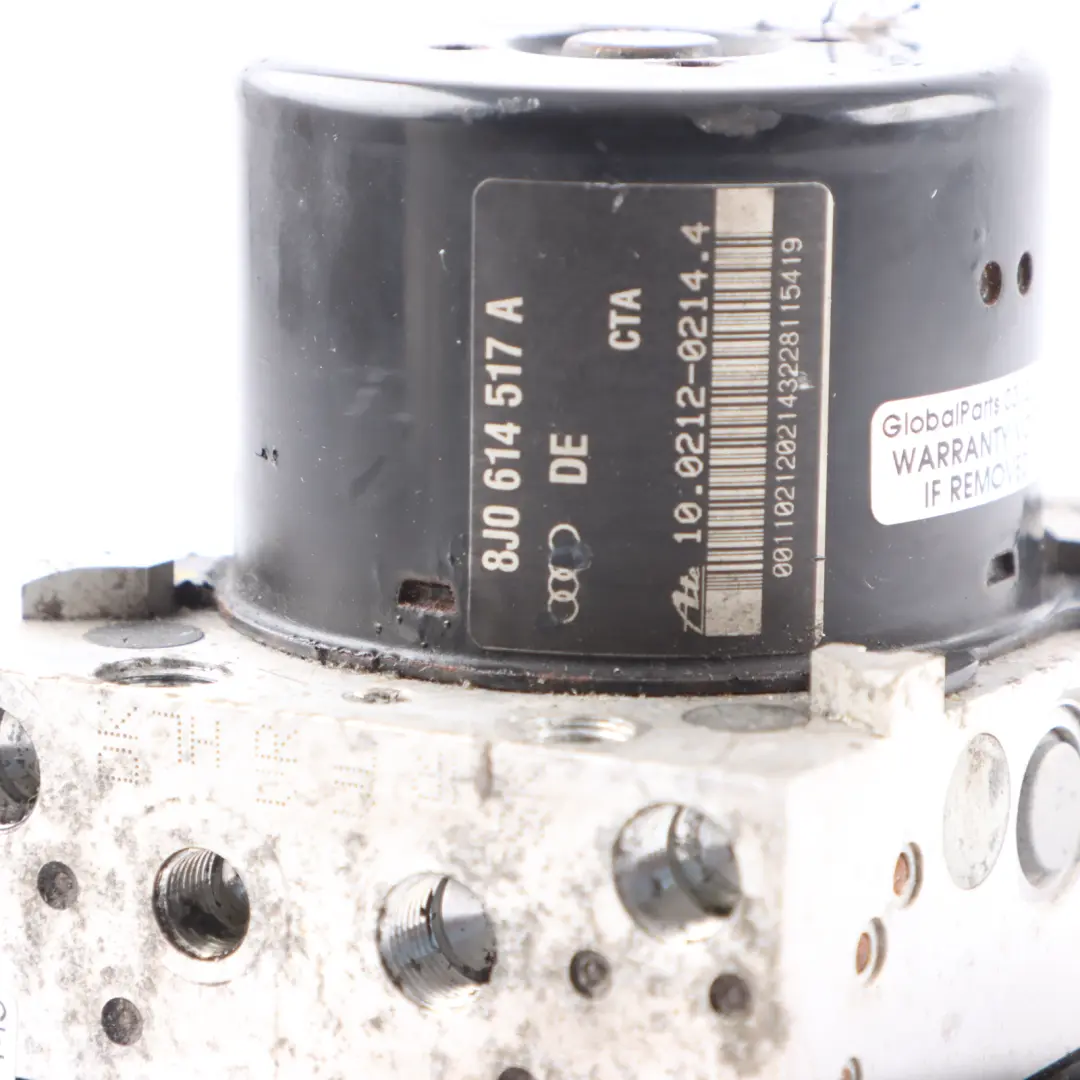Brems Pumpe ABS Hydraulische Steuerung für Audi TT 8J Coupe 2.0 TFSI mit Teilenummer 8J0614517A Audi TT 8J Coupe 2.0 TFSI Brems Pumpe ABS Hydraulische Steuerung - SKU 8J0614517A - Teilenummer 8J0614517A