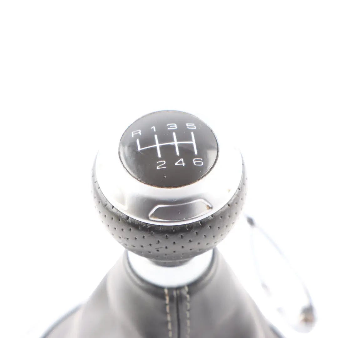 Lever Manual Shift Selector Knob Cover 6 Speed to Audi TT 8J Gear with Part number 8J0711113E Audi TT 8J Gear Lever Manual Shift Selector Knob Cover 6 Speed - SKU 8J0711113E - Part number 8J0711113E