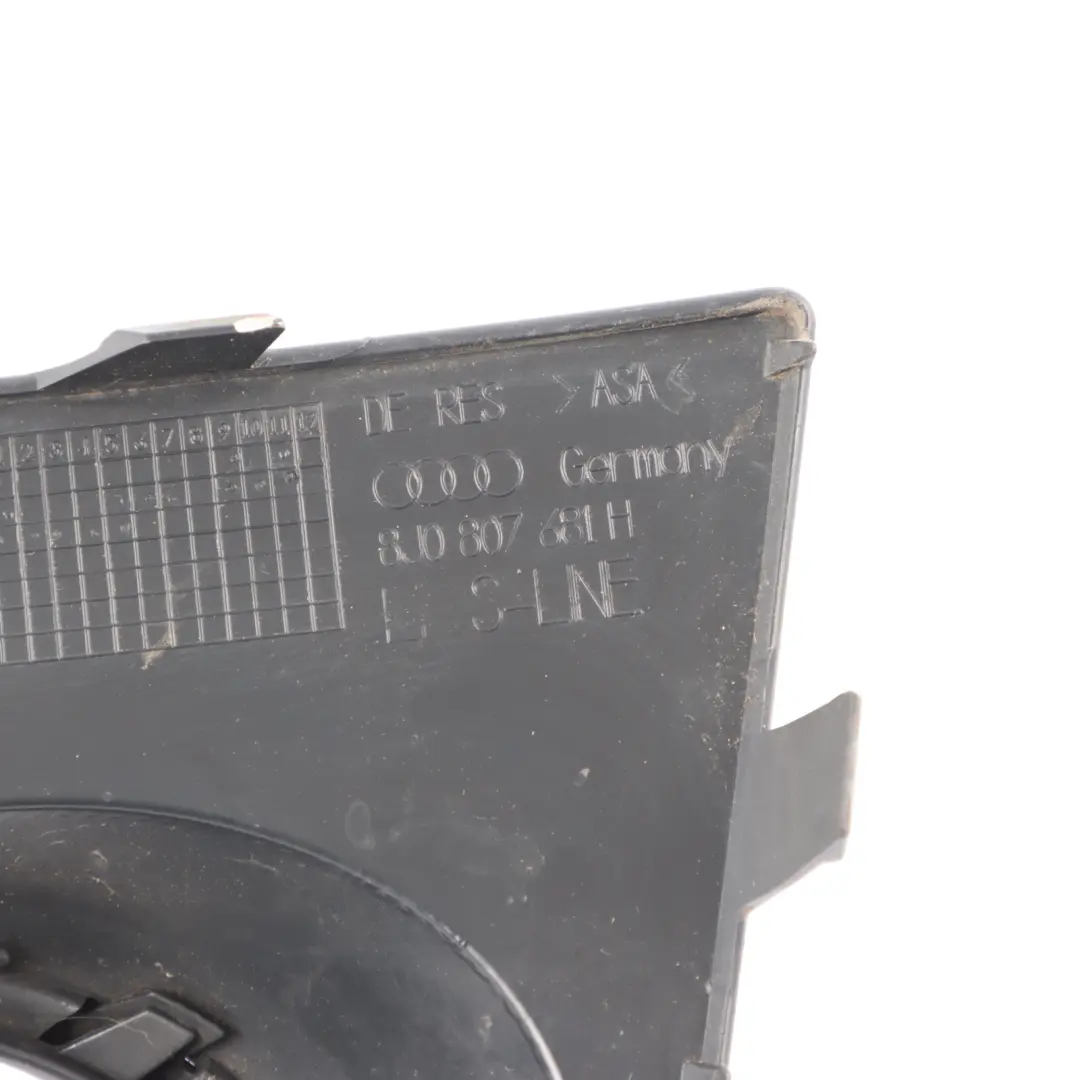 Audi TT 8J Kratka Atrapa Zderzaka Przód Lewo - SKU 8J0807681H - Numer Części 8J0807681H