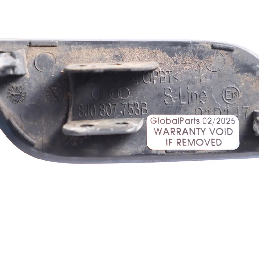 Headlight Washer Cover Cap Left N/S Scuba Blue Metallic - X5Q to Audi TT 8J with Part number 8J0807753B Audi TT 8J Headlight Washer Cover Cap Left N/S Scuba Blue Metallic - X5Q - SKU 8J0807753B-SCB - Part number 8J0807753B