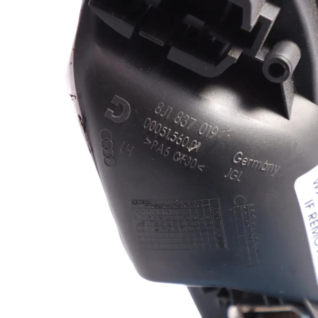 Audi TT 8J Vordere Tür Karte Innen Griff Links 8J0837019B - SKU 8J0837019A - Teilenummer 8J0837019A