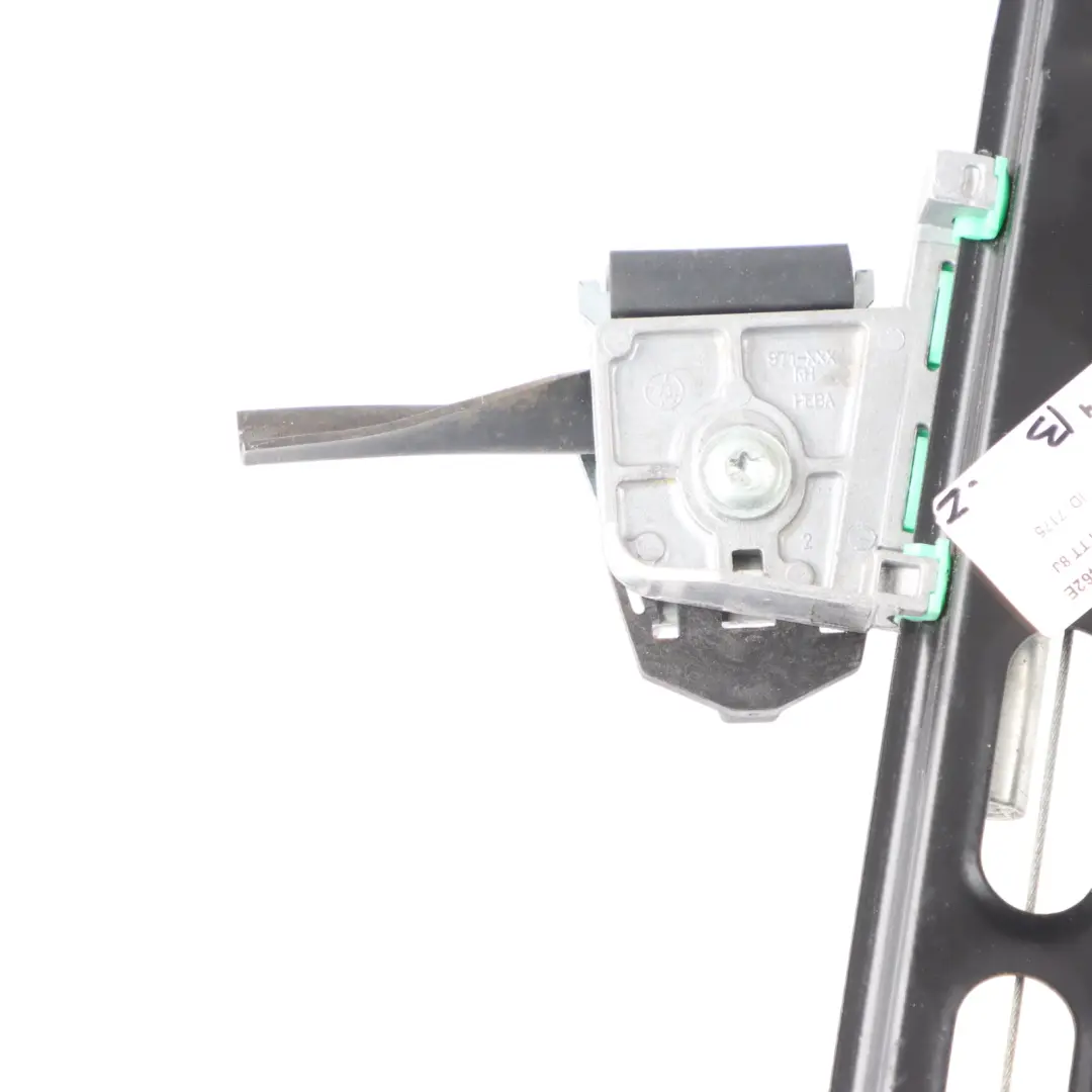 Front Window Lifter Regulator Mechanism Electric Right O/S to Audi TT 8J with Part number 8J0837462E Audi TT 8J Front Window Lifter Regulator Mechanism Electric Right O/S - SKU 8J0837462E - Part number 8J0837462E