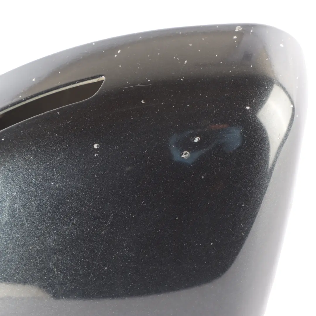 Mk2 8J Door Wing Mirror Cover Left N/S Phantom Black - Z9Y to Audi TT with Part number 8J0857501B Audi TT Mk2 8J Door Wing Mirror Cover Left N/S Phantom Black - Z9Y - SKU 8J0857501B-PHB - Part number 8J0857501B