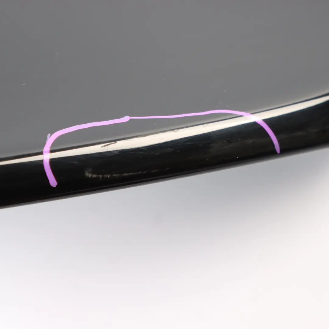Audi TT 8J Rear Spoiler Tailgate Trunk Lid Trim Daytona Grey Pearl Effect - Z7S - SKU 8J0898939-DGR - Part number 8J0898939