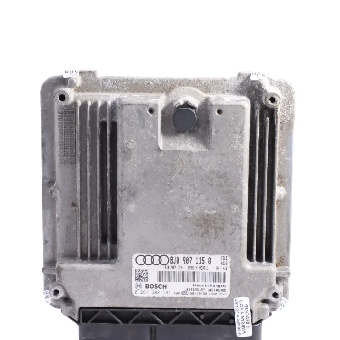 Audi TTS 8J 2.0 TFSI CDLB 272HP Quattro Engine Control ECU Automatic - SKU 8J0907115Q - Part number 8J0907115Q