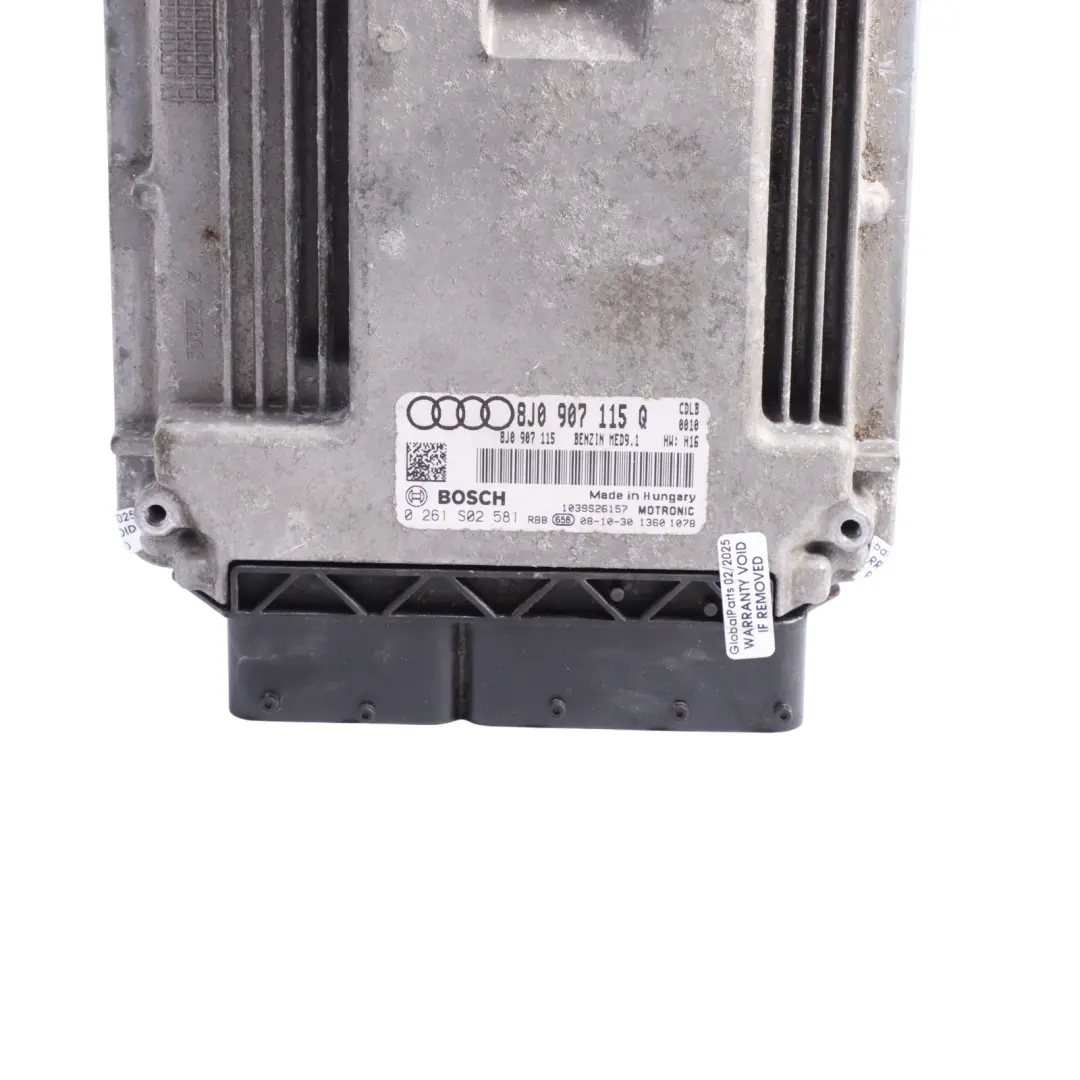 CDLB 272HP Quattro Engine Control ECU Automatic to Audi TTS 8J 2.0 TFSI with Part number 8J0907115Q Audi TTS 8J 2.0 TFSI CDLB 272HP Quattro Engine Control ECU Automatic - SKU 8J0907115Q - Part number 8J0907115Q