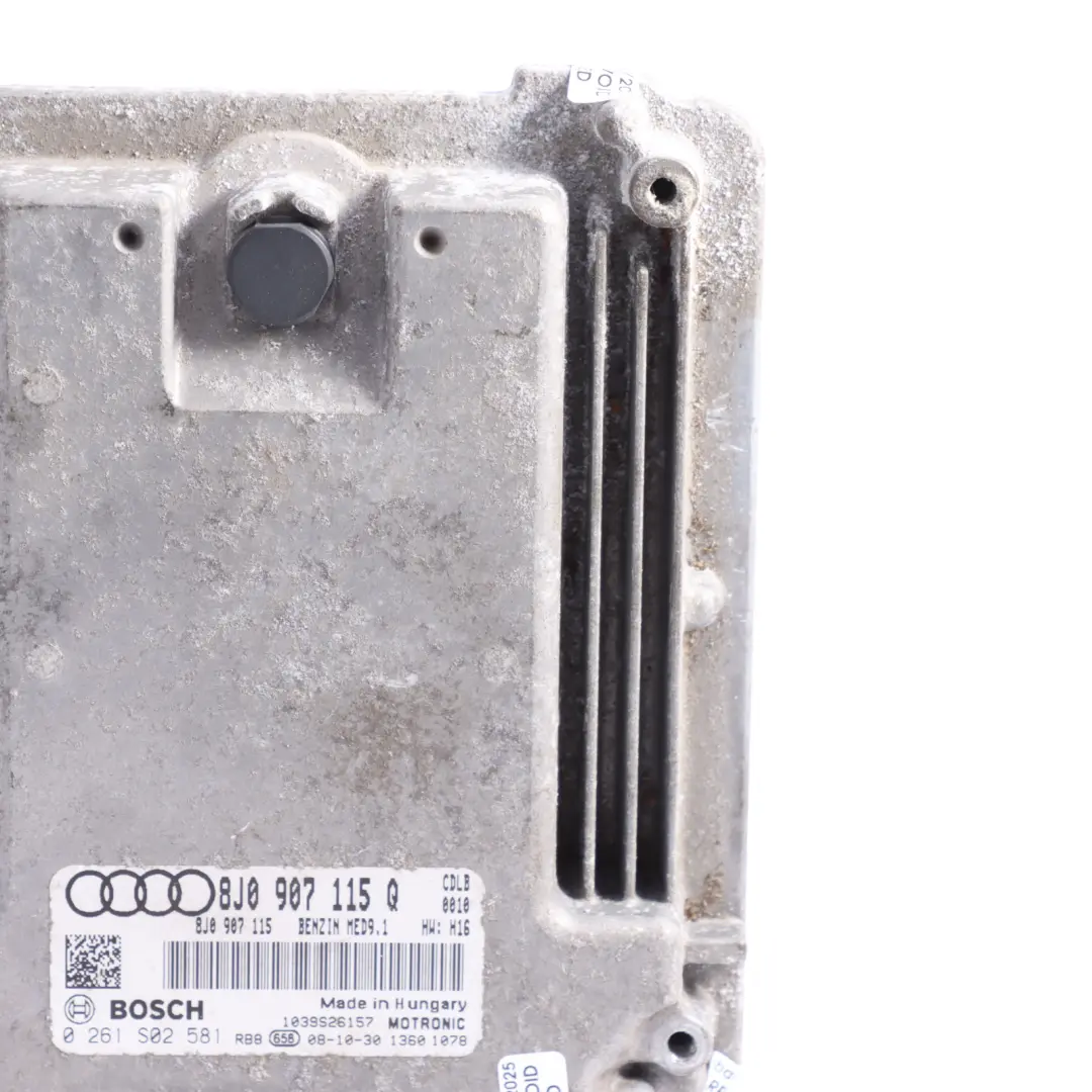 Audi TTS 8J 2.0 TFSI CDLB 272HP Quattro Engine Control ECU Automatic - SKU 8J0907115Q - Part number 8J0907115Q
