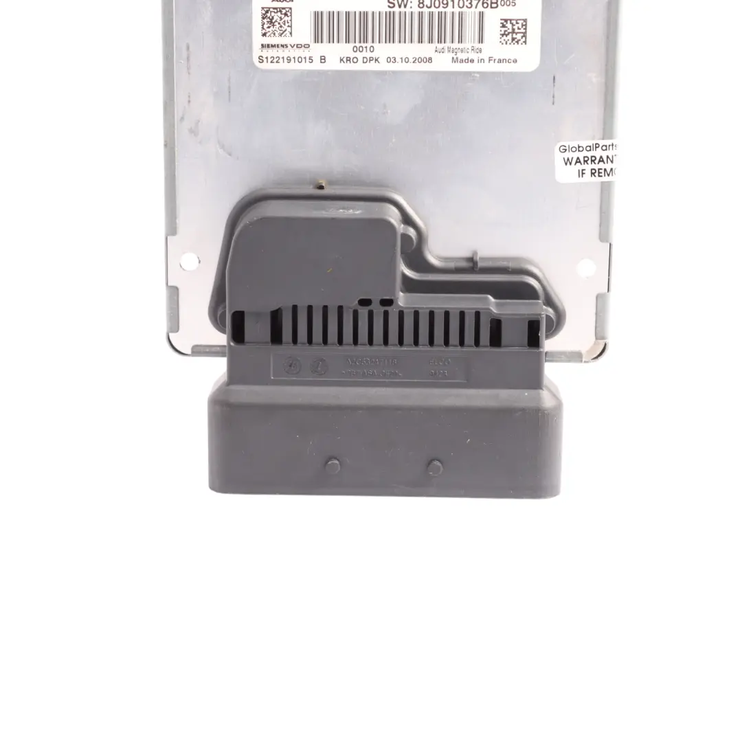 Unidad Control Módulo Amortiguador Suspensión para Audi TT 8J con número de pieza 8J0907376B Audi TT 8J Unidad Control Módulo Amortiguador Suspensión - SKU 8J0907376B - Número de pieza 8J0907376B