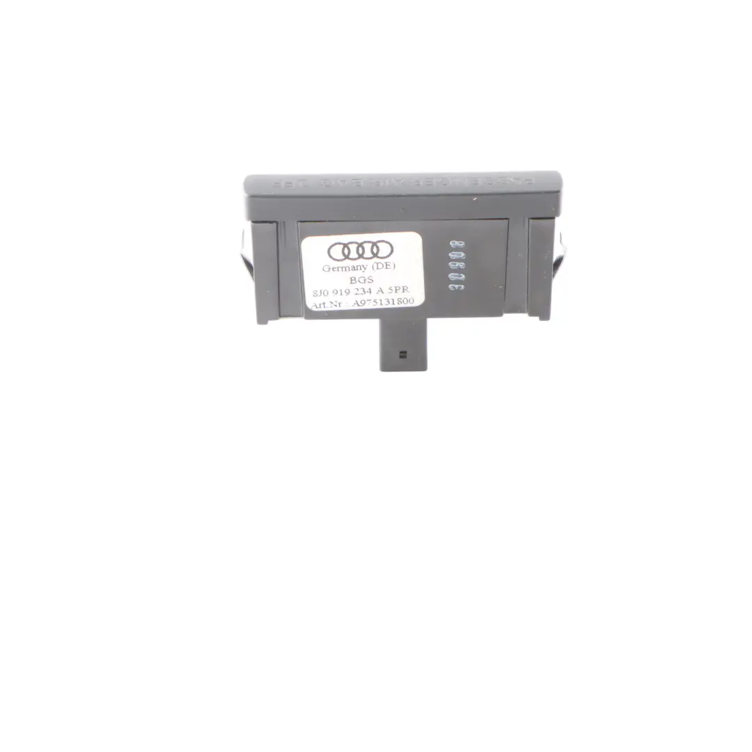 Module Switch Deactivation SRS Button to Audi TTS 8J Passenger Air with Part number 8J0919234A Audi TTS 8J Passenger Air Module Switch Deactivation SRS Button - SKU 8J0919234A - Part number 8J0919234A