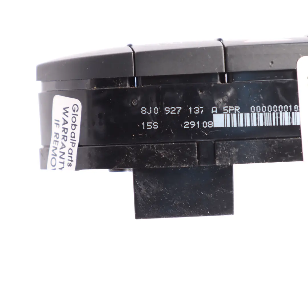 Hazard Warning Light Suspension ESP Switch Button Unit to Audi TT 8J with Part number 8J0927137A Audi TT 8J Hazard Warning Light Suspension ESP Switch Button Unit - SKU 8J0927137A - Part number 8J0927137A