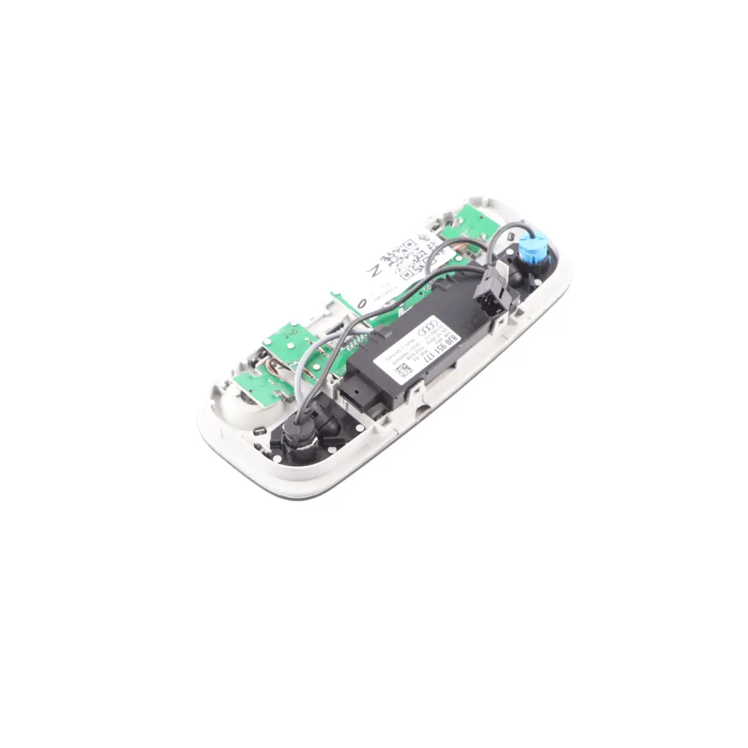 Audi A3 8P Front Roof Light Interior Reading Lamp Switch Panel - SKU 8J0947140L - Part number 8J0947140L