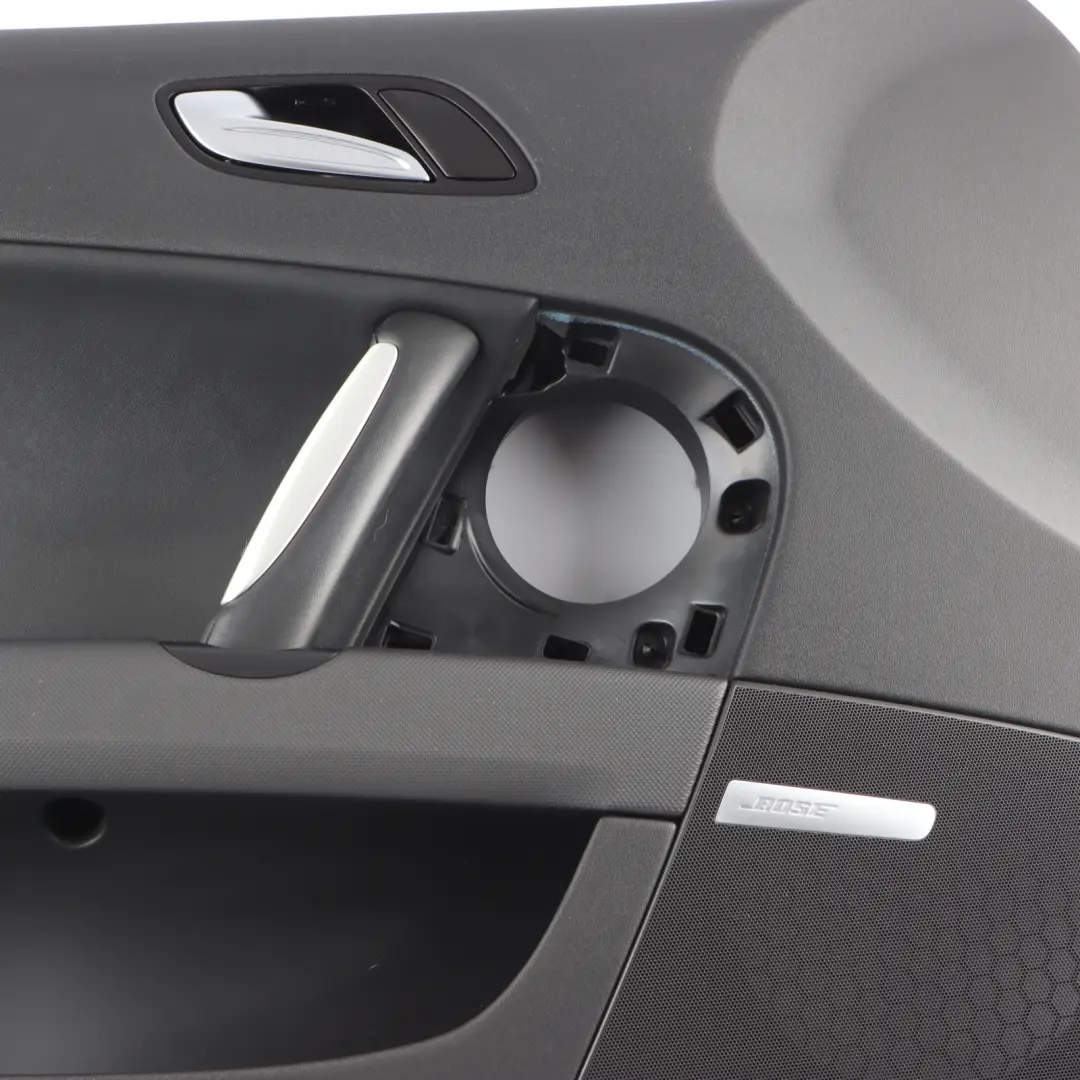 Door Card Panel Front Left N/S Trim Material Black BOSE to Audi TT 8J with Part number 8J2867103B Audi TT 8J Door Card Panel Front Left N/S Trim Material Black BOSE - SKU 8J2867103B - Part number 8J2867103B