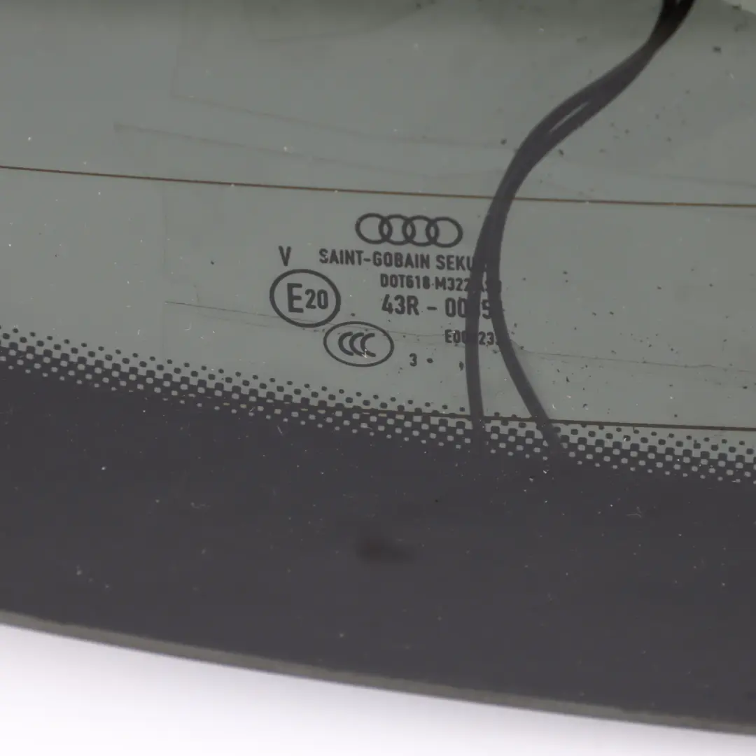 Audi TT 8J Rear Boot Lid Tailgate Heated Window Glass Glazing AS2 - SKU 8J8845501H - Part number 8J8845501H