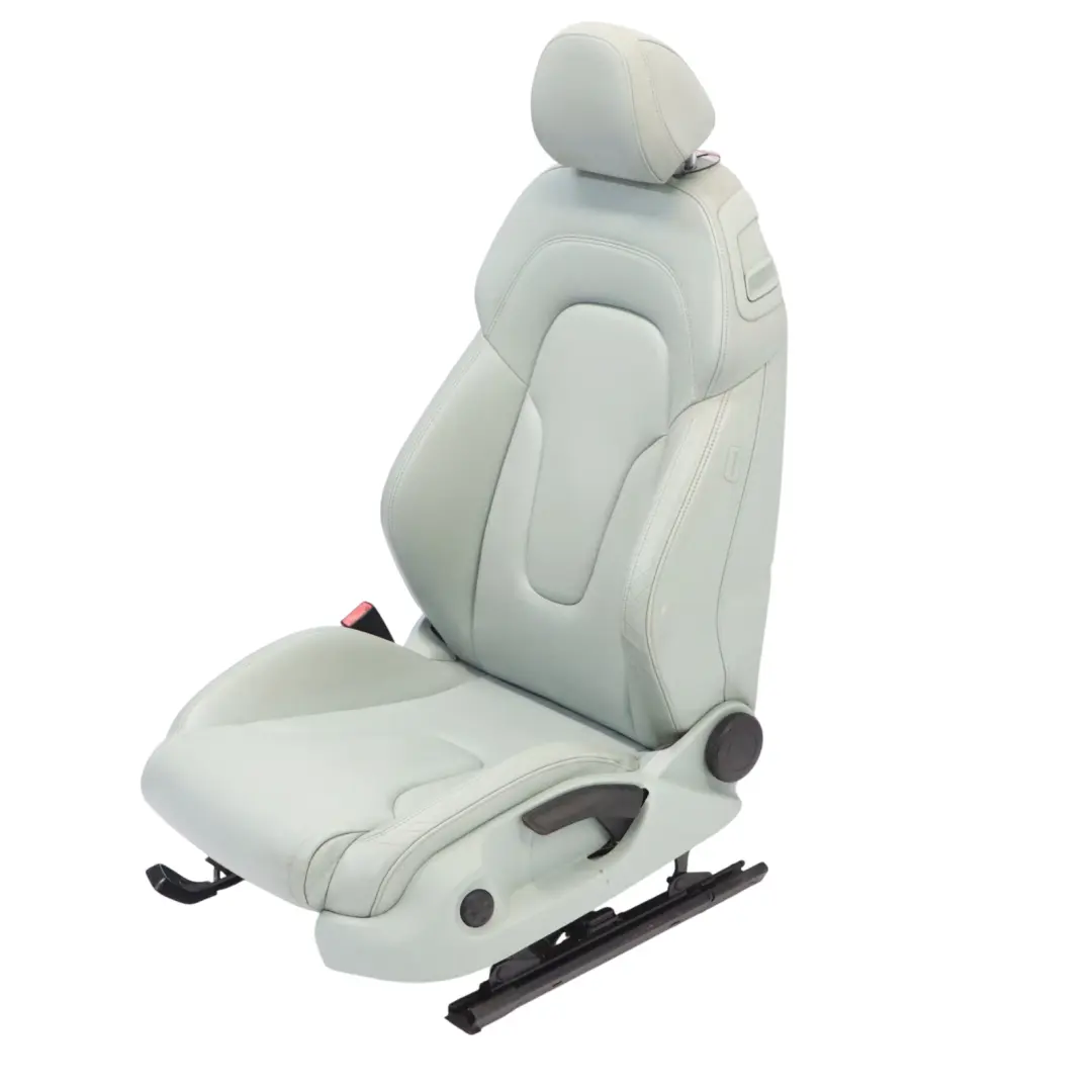 Front Left N/S Feinnappa Leather Ice Blue to Audi TT 8J Coupe Sport Seat with Part number 8J8881805A Audi TT 8J Coupe Sport Seat Front Left N/S Feinnappa Leather Ice Blue - SKU 8J8881805A-2 - Part number 8J8881805A