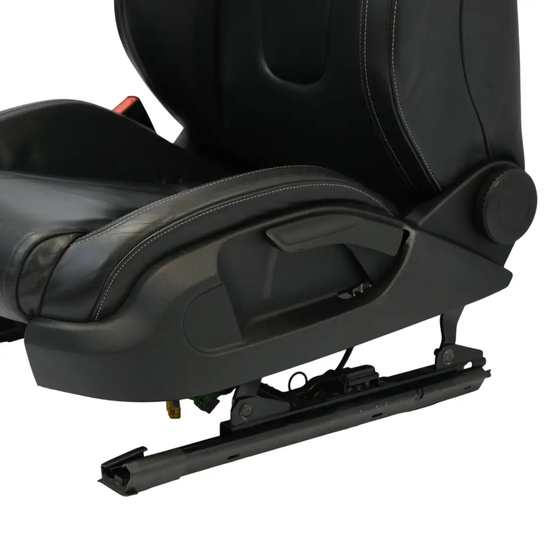 Audi TT TTS 8J Asiento Deportivo Delantero Izquierdo Calefaccionado Cuero Negro - SKU 8J8881805R-1 - Número de pieza 8J8881805R