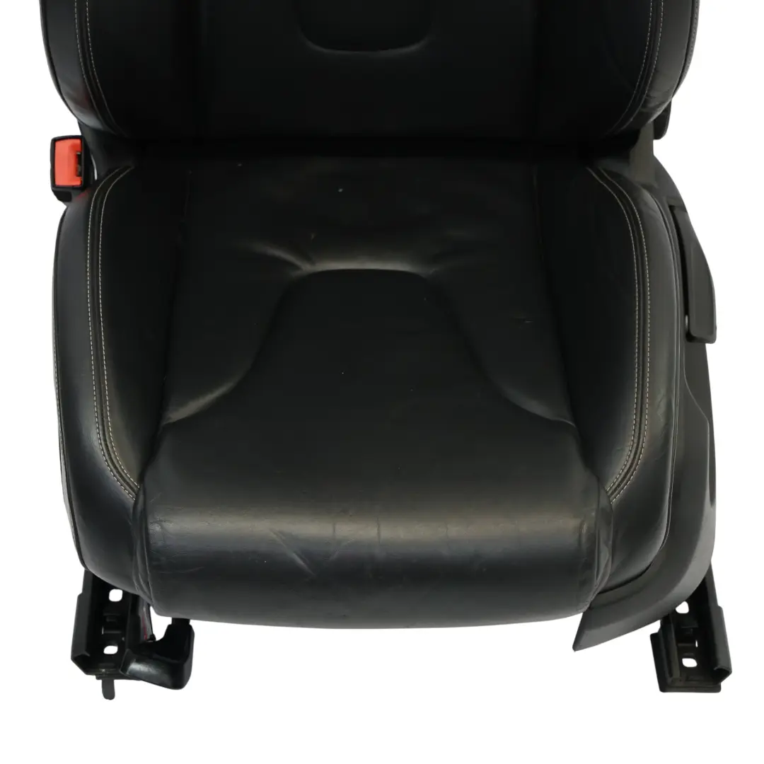 Audi TT TTS 8J Coupe Sportsitz Vorne Links Beheizt Leder Seidennappa Schwarz - SKU 8J8881805R-1 - Teilenummer 8J8881805R