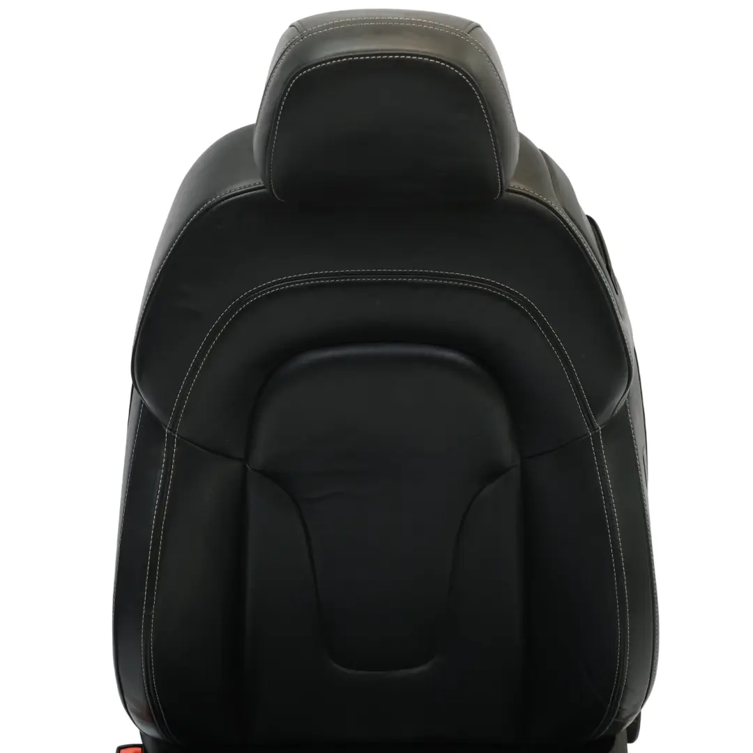 Audi TT TTS 8J Coupe Sport Seat Front Left N/S Heated Leather Seidennappa Black - SKU 8J8881805R-1 - Part number 8J8881805R