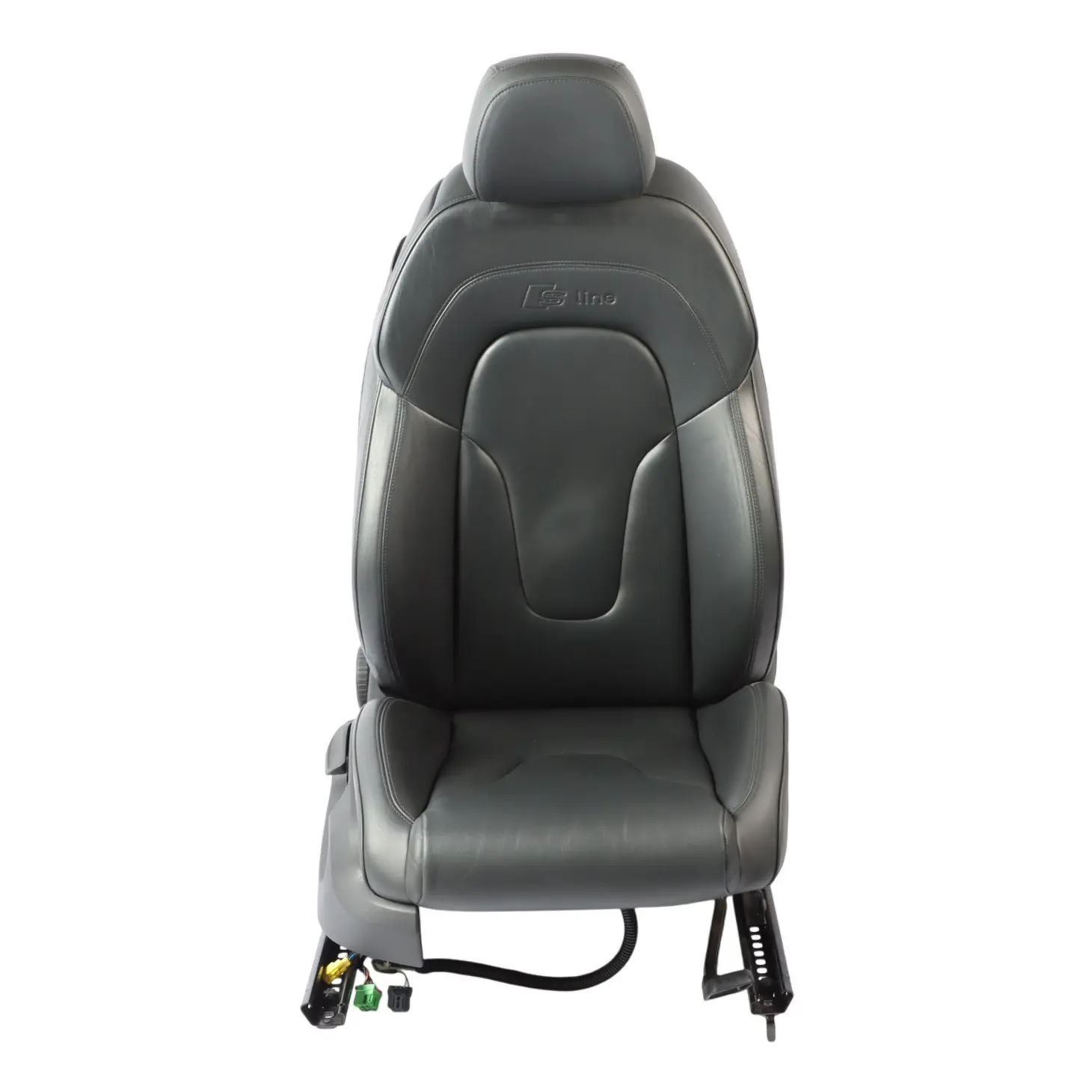 Audi TT 8J Coupe Sport Front Seat Heated Right O/S Feinnappa Leather Soul Black