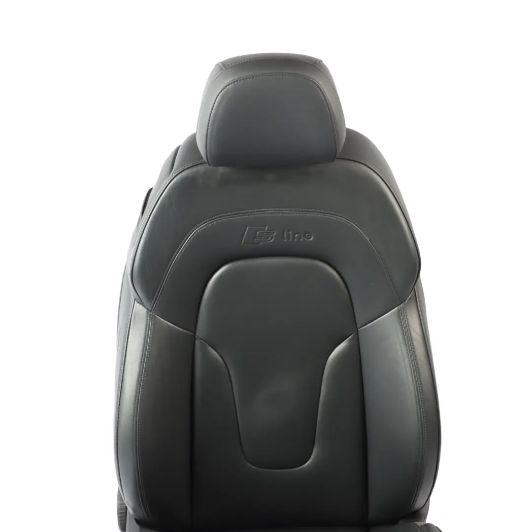 Audi TT 8J Coupe Sport Front Seat Heated Right O/S Feinnappa Leather Soul Black - SKU 8J8881806AK - Part number 8J8881806AK