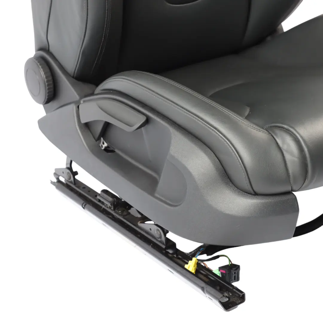 Audi TT 8J Coupe Sport Front Seat Heated Right O/S Feinnappa Leather Soul Black - SKU 8J8881806AK - Part number 8J8881806AK