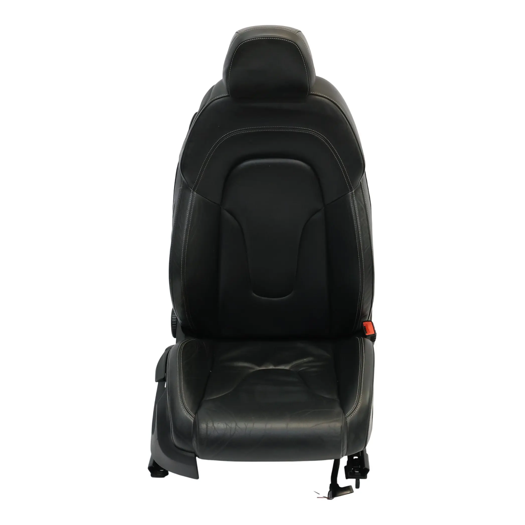 Audi TT TTS 8J Coupe Sport Seat Front Right O/S Heated Leather Seidennappa Black