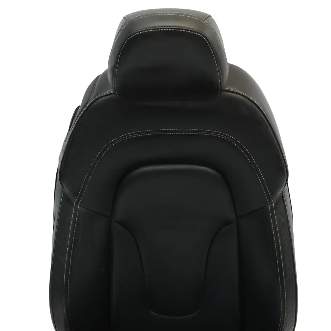 Audi TT TTS 8J Coupe Sport Seat Front Right O/S Heated Leather Seidennappa Black - SKU 8J8881806R-1 - Part number 8J8881806R