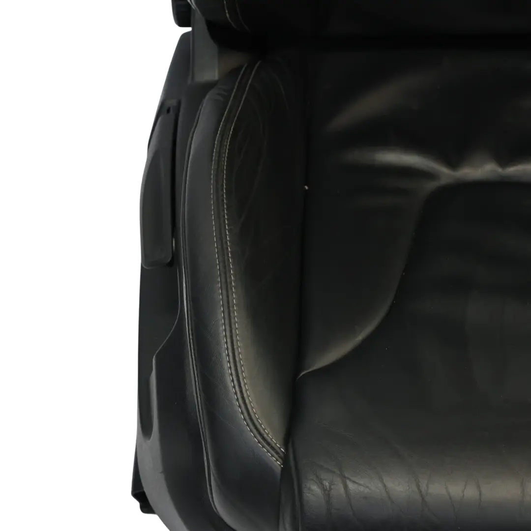 Audi TT TTS 8J Coupe Sport Seat Front Right O/S Heated Leather Seidennappa Black - SKU 8J8881806R-1 - Part number 8J8881806R