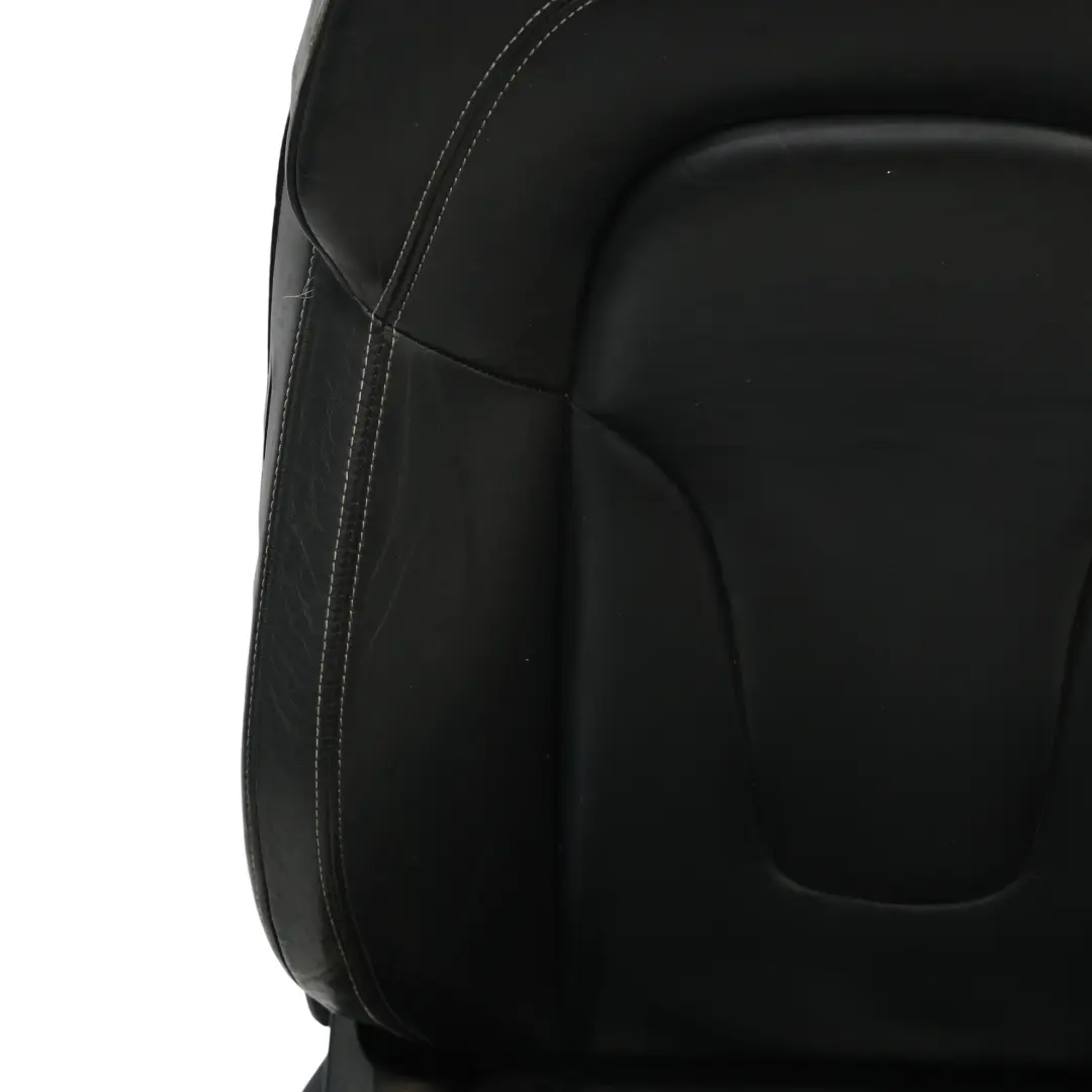 Audi TT TTS 8J Coupe Sport Seat Front Right O/S Heated Leather Seidennappa Black - SKU 8J8881806R-1 - Part number 8J8881806R