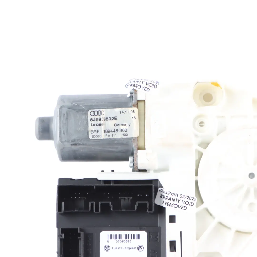 Fensterheber Motor Tür Vorne Links Regulator Drive für Audi TTS 8J mit Teilenummer 8J8959802E Audi TTS 8J Fensterheber Motor Tür Vorne Links Regulator Drive - SKU 8J8959802E - Teilenummer 8J8959802E