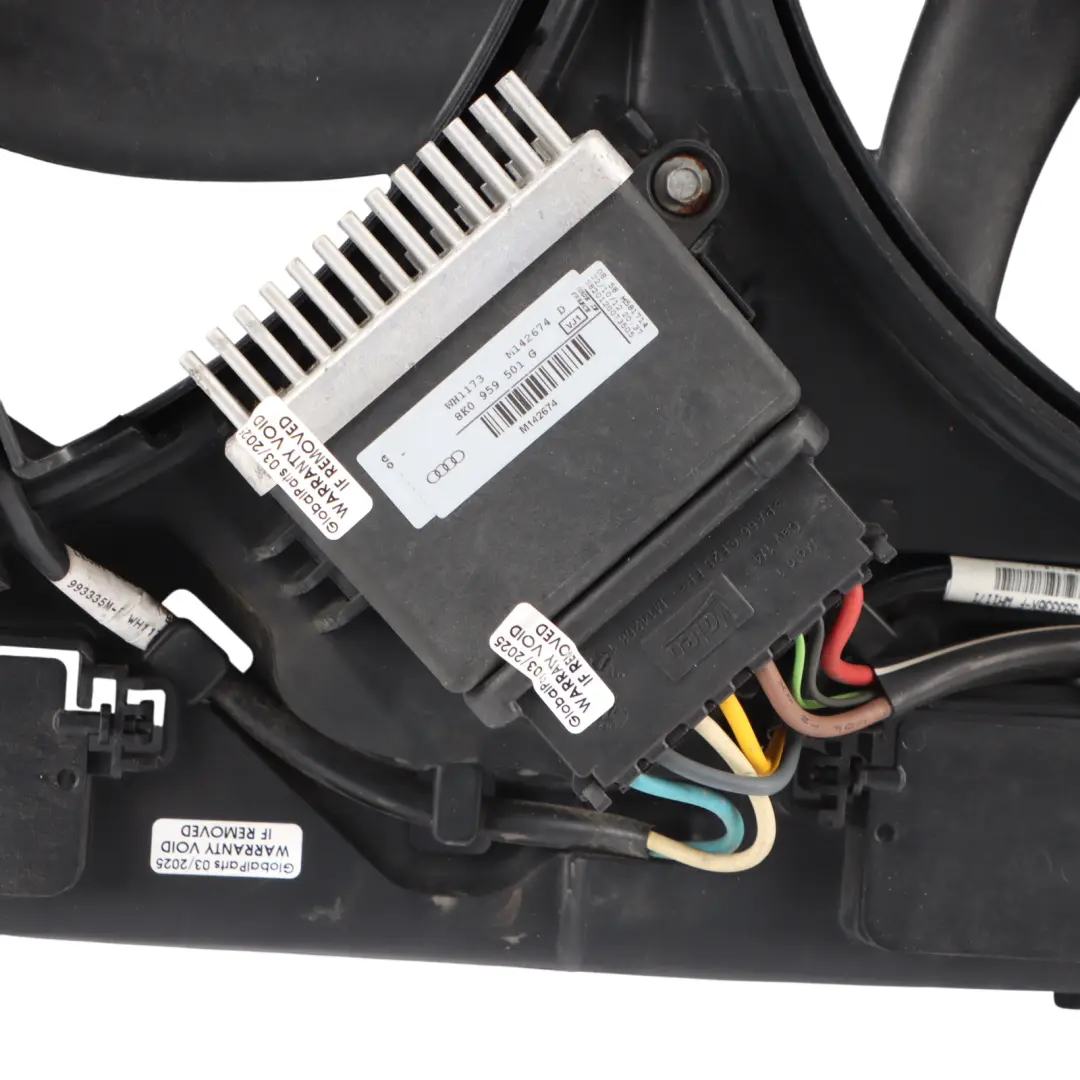 Audi A7 4G8 Engine Cooling Radiator Twin Coolant Fan Diesel - SKU 8K0121003AD - Part number 8K0121003AD
