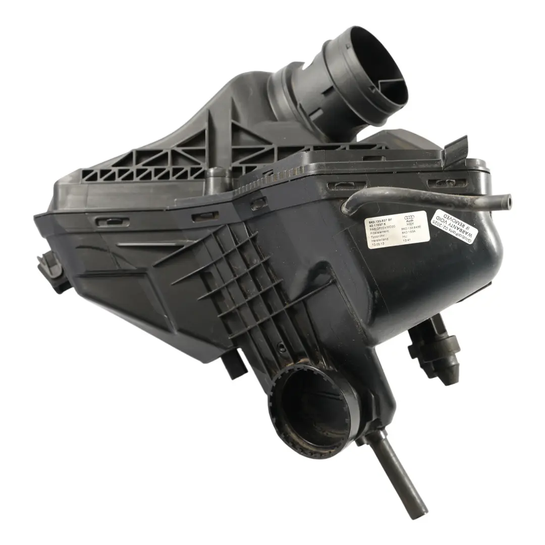  Caja De Filtro De Aire Audi A4 B8 A5 8T 2.0 TDI Carcasa De Admisión - SKU 8K0133837BF - Número de pieza 8K0133837BF