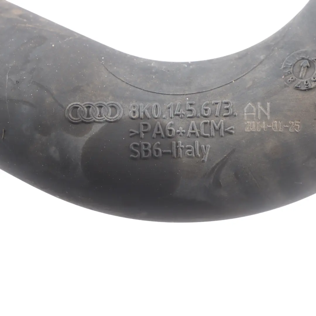 Audi A5 8T Air Intake Pipe Turbo Intercooler Inlet Hose Line - SKU 8K0145673AN - Part number 8K0145673AN
