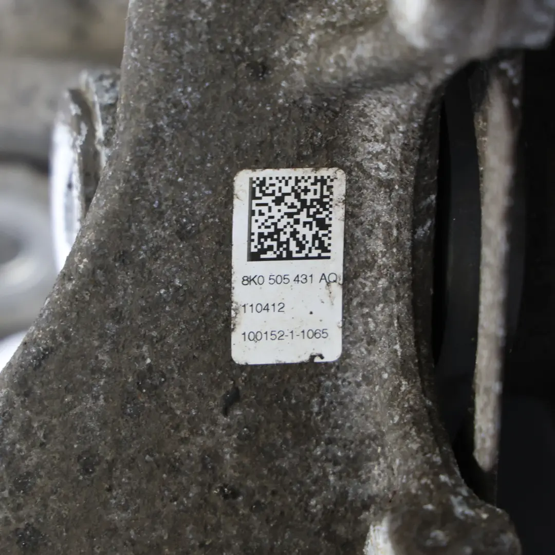 Noga Zawieszenia Lewy Tył Zwrotnica Piasta Koła do Audi A6 C7 o numerze 8K0505431AM Audi A6 C7 Noga Zawieszenia Lewy Tył Zwrotnica Piasta Koła - SKU 8K0505431AM-2 - Numer Części 8K0505431AM