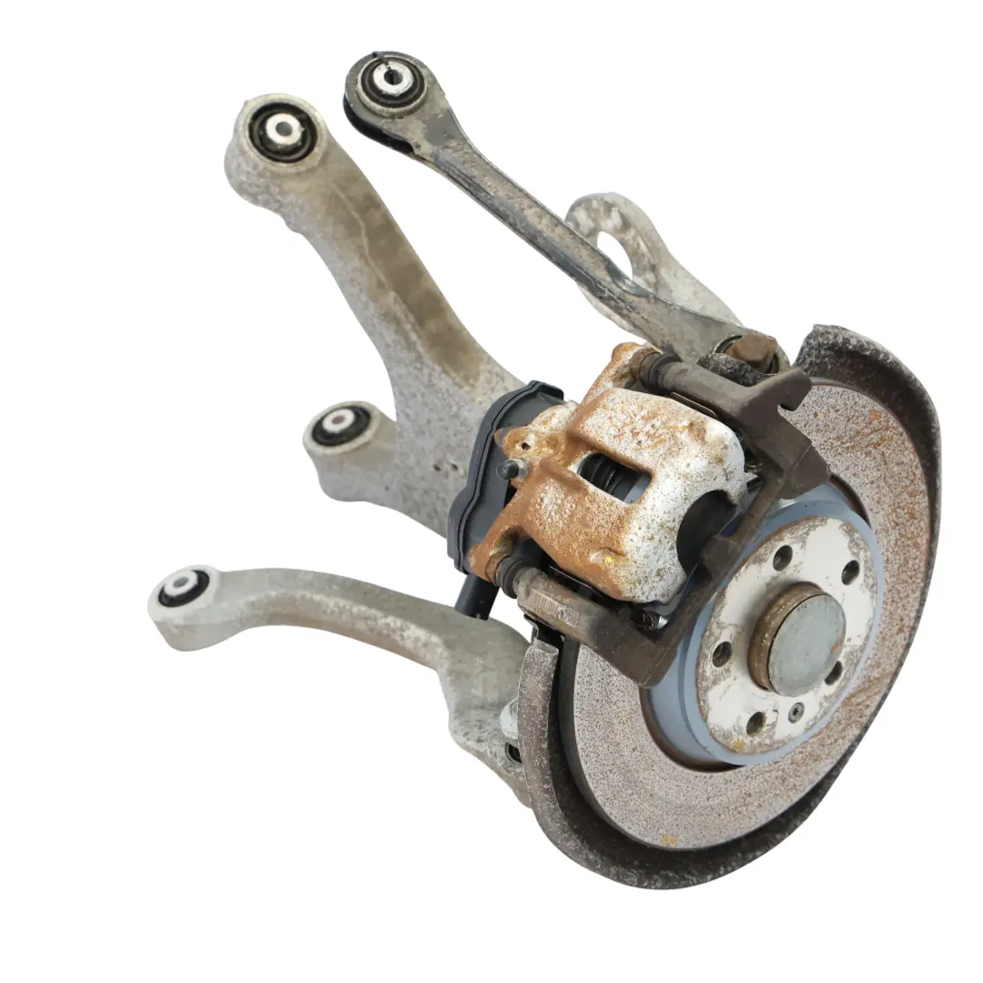 Audi A5 8T 2.0 TDI Suspension Jambes Disque de frein du porte-roue arrière droit - SKU 8K0505432AQ - Numéro de pièce 8K0505432AQ