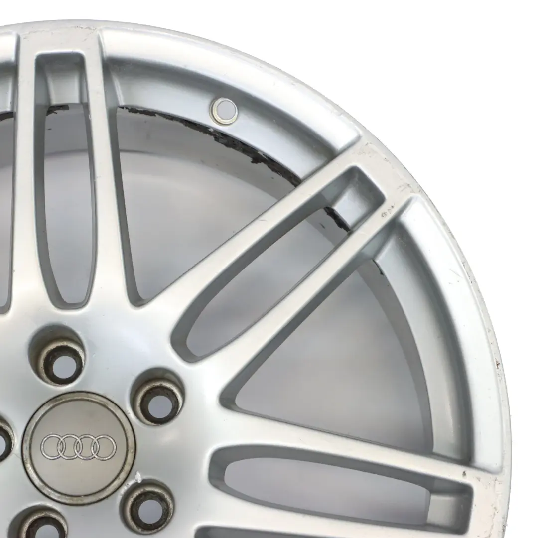 Audi A4 B8 Argento Cerchio In Lega 19" 8.5J ET:43 Doppie Razze - SKU 8K0601025AA-1 - Numero di parte 8K0601025AA