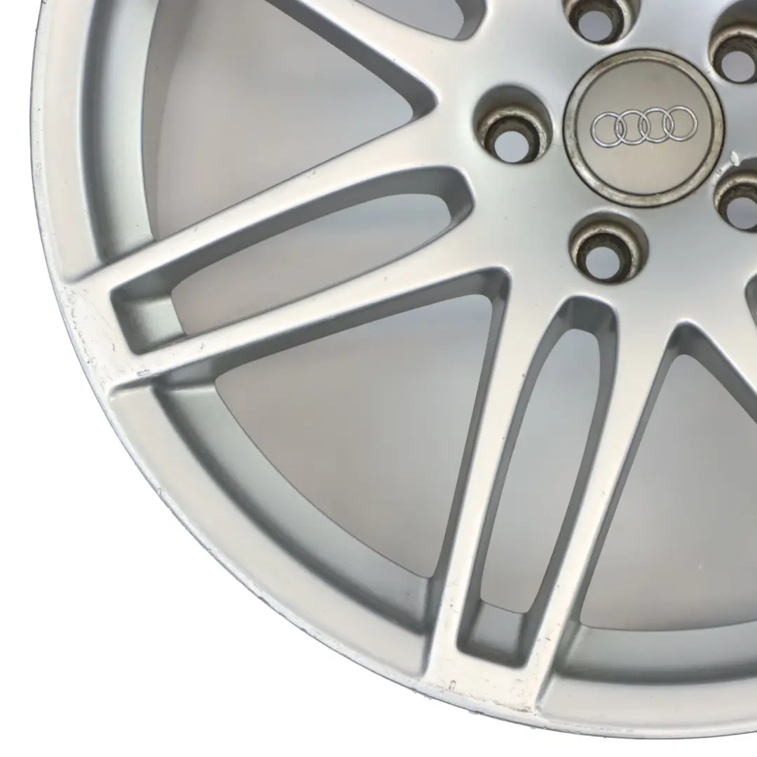 Audi A4 B8 Argento Cerchio In Lega 19" 8.5J ET:43 Doppie Razze - SKU 8K0601025AA-1 - Numero di parte 8K0601025AA
