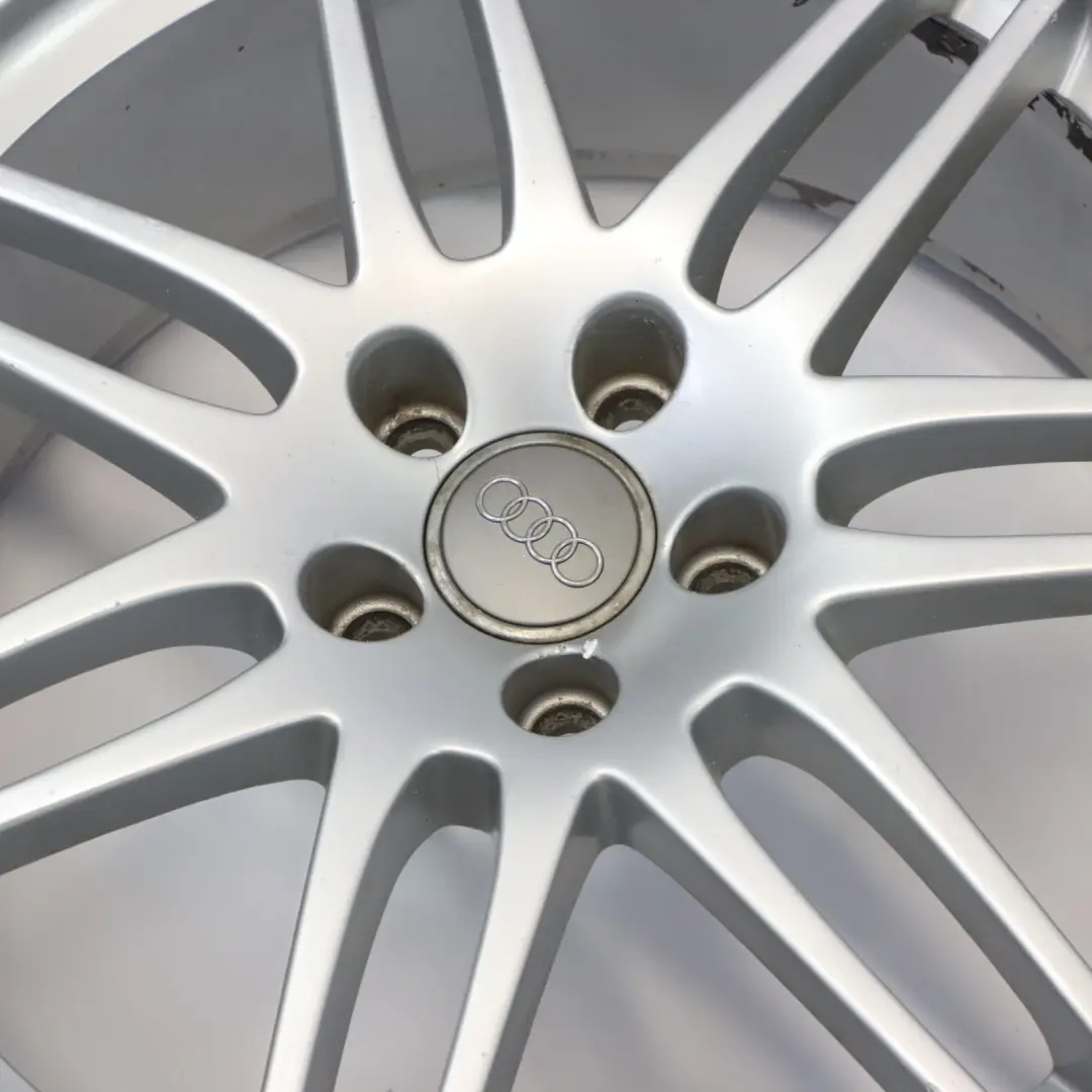 Audi A4 B8 Argento Cerchio In Lega 19" 8.5J ET:43 Doppie Razze - SKU 8K0601025AA-1 - Numero di parte 8K0601025AA