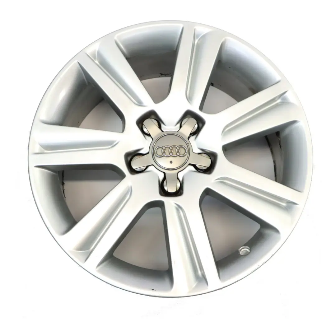 Audi A4 B8 Silver Wheel Alloy Rim 17" ET:45 7,5J - SKU 8K0601025B-3 - Part number 8K0601025B