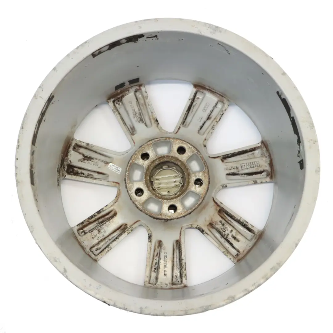 Audi A4 B8 Silver Wheel Alloy Rim 17" ET:45 7,5J - SKU 8K0601025B-3 - Part number 8K0601025B