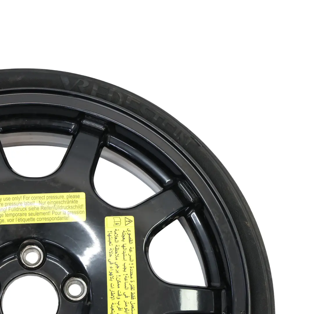 Roue Secours Acier 5X112 175/55 R19 ET:36 6J Vredestein pour Audi A4 B8 à propos du numéro de pièce 8K0601025BJ Audi A4 B8 Roue Secours Acier 5X112 175/55 R19 ET:36 6J Vredestein - SKU 8K0601025BJ - Numéro de pièce 8K0601025BJ