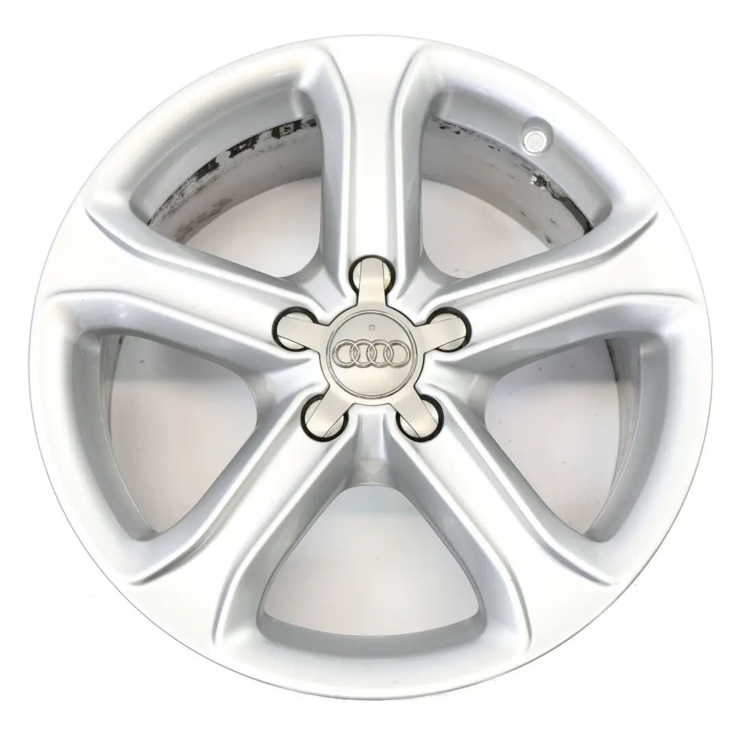 Audi A4 B8 8K Silver Wheel Alloy Rim 17" ET:45 7,5J Star Spoke - SKU 8K0601025CE-3 - Part number 8K0601025CE