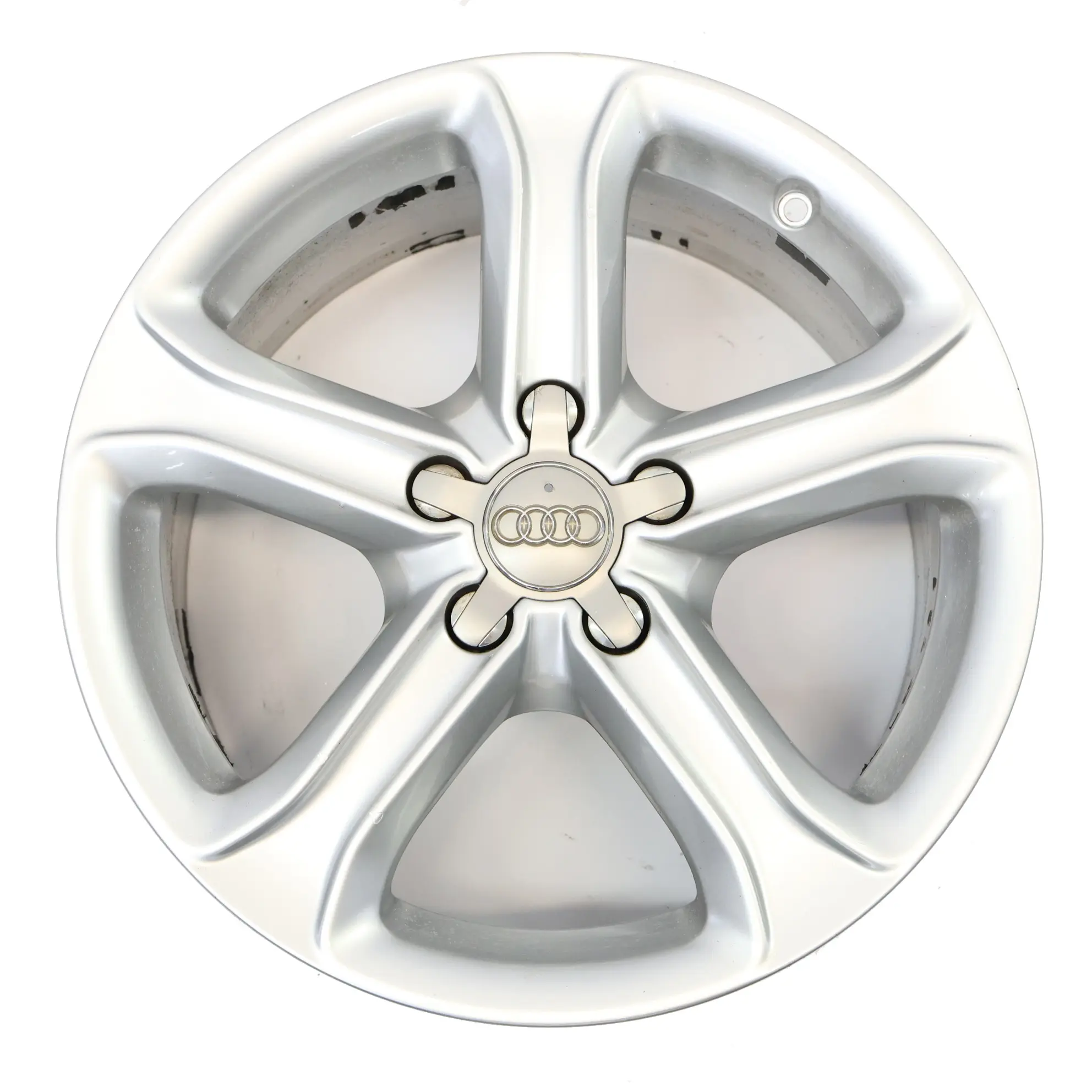 Audi A4 B8 8K Silver Wheel Alloy Rim 17" ET:45 7,5J Star Spoke 8K0601025CE