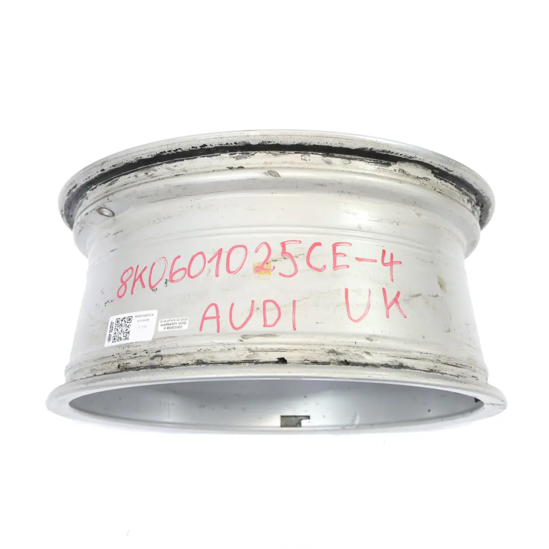 8K Silver Wheel Alloy Rim 17" ET:45 7,5J Star Spoke to Audi A4 B8 with Part number 8K0601025CE Audi A4 B8 8K Silver Wheel Alloy Rim 17" ET:45 7,5J Star Spoke - SKU 8K0601025CE-4 - Part number 8K0601025CE