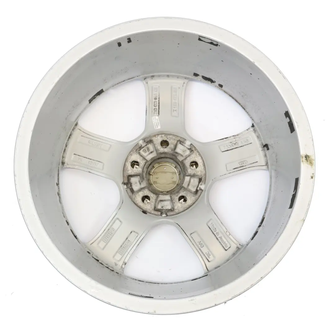 8K Silver Wheel Alloy Rim 17" ET:45 7,5J Star Spoke to Audi A4 B8 with Part number 8K0601025CE Audi A4 B8 8K Silver Wheel Alloy Rim 17" ET:45 7,5J Star Spoke - SKU 8K0601025CE-4 - Part number 8K0601025CE