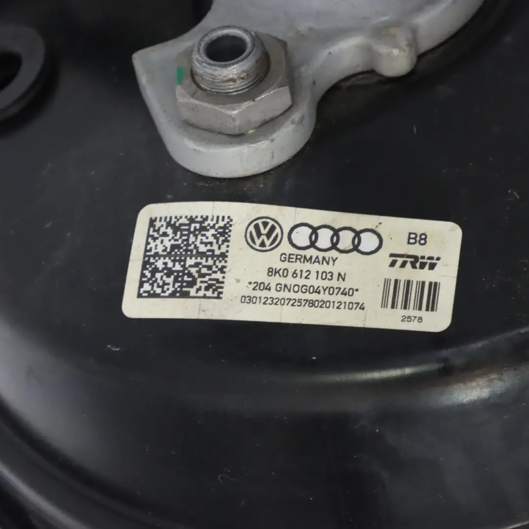 Audi A5 Servo-Bremskraftverstärker Hauptzylinder - SKU 8K0612107D - Teilenummer 8K0612107D