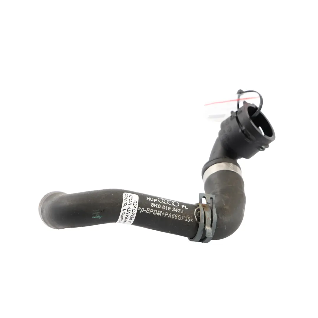 Coolant Water Hose Line Cooling Tube Pipe to Audi A5 8T 2.0 TDI with Part number 8K0819342J Audi A5 8T 2.0 TDI Coolant Water Hose Line Cooling Tube Pipe - SKU 8K0819342J - Part number 8K0819342J