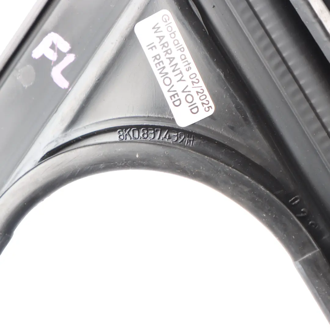 Audi A4 Guarnizione Finestrino Porta Anteriore Sinistra Guarnizione 8K0837439G - SKU 8K0837439H - Numero di parte 8K0837439H