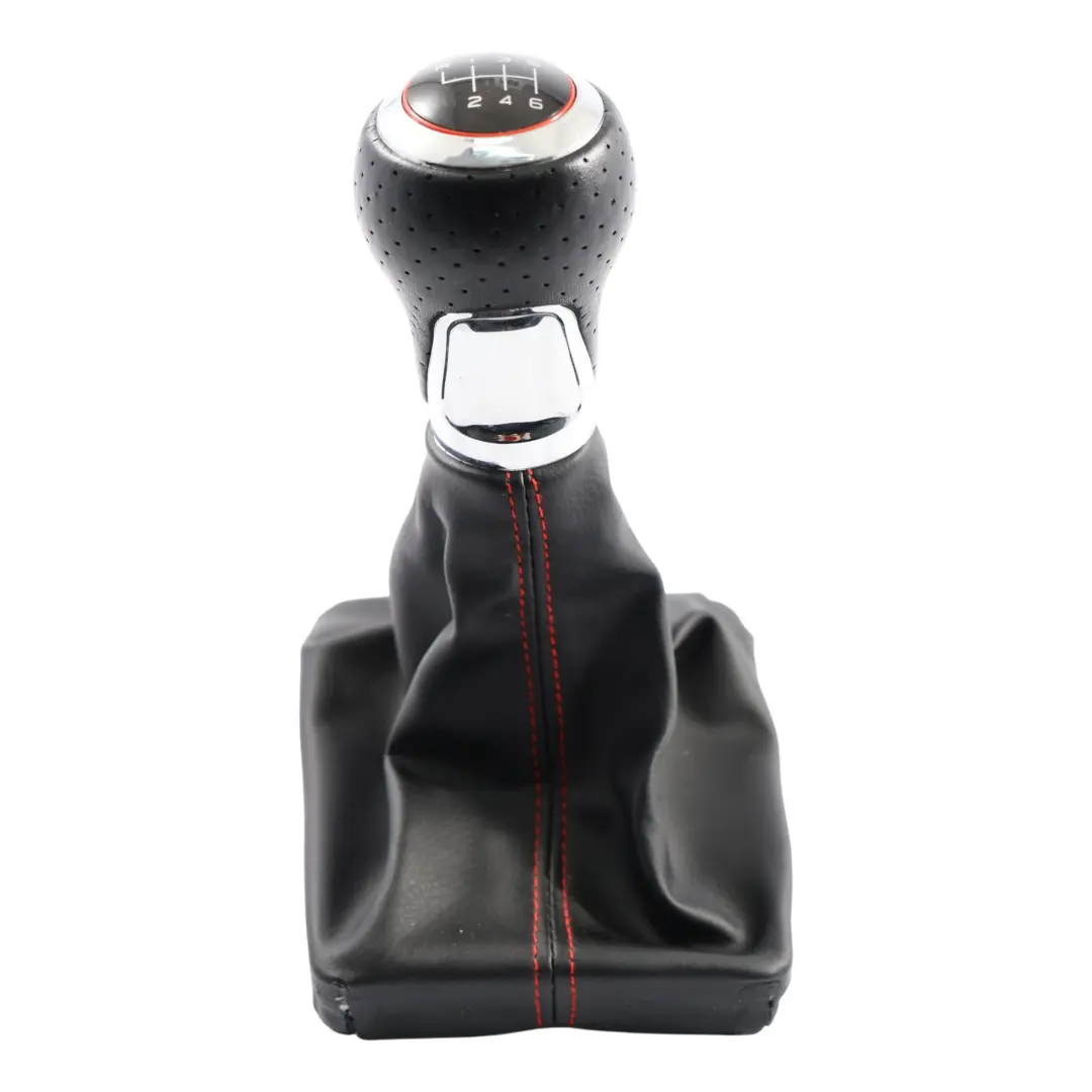 Audi A4 B8 Maniglia Del Pomello Del Cambio A 6 Velocità In Pelle - SKU 8K0863278G-1 - Numero di parte 8K0863278G
